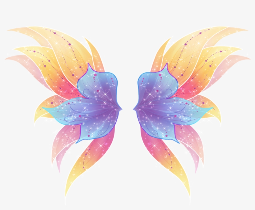 Assim Como No Irmão, Suas Asas São Quase Translúcidas - Winx Club Stella Mythix Wings, transparent png download