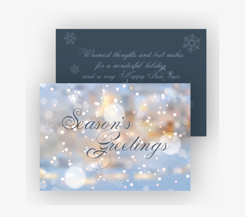 "silver Bells" Card, transparent png download