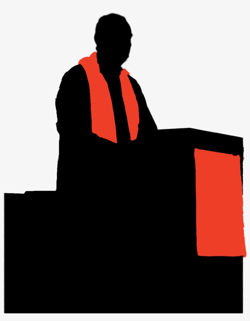 See And Hear Our Services And Sermons - Protestant Pastors Silhouettes, transparent png download