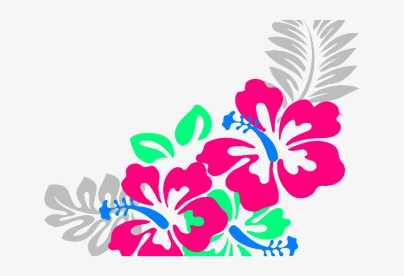 Hibiscus Clipart Corner - Hibiscus Clip Art, transparent png download