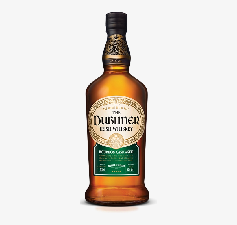 The Dubliner Irish Whiskey - Dubliner Irish Whiskey, Bourbon Cask Aged, transparent png download