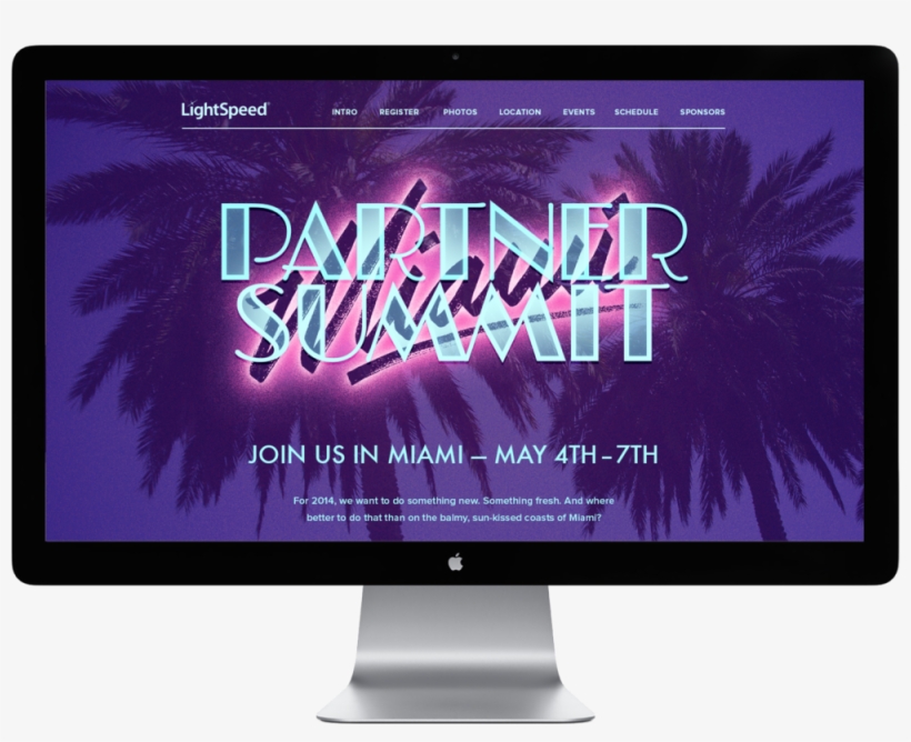Miami-webpage - Apple Thunderbolt Display - 27" Ips Led Monitor, transparent png download
