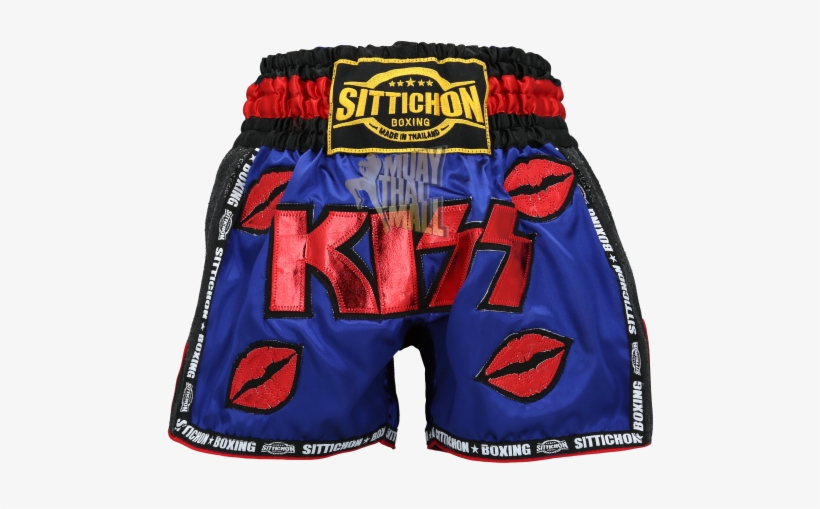 Sittichon Muay Thai Shorts Glitter Retro "freedom To - Board Short, transparent png download