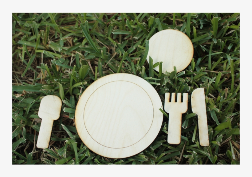 Kid Size Place Setting - Grass, transparent png download