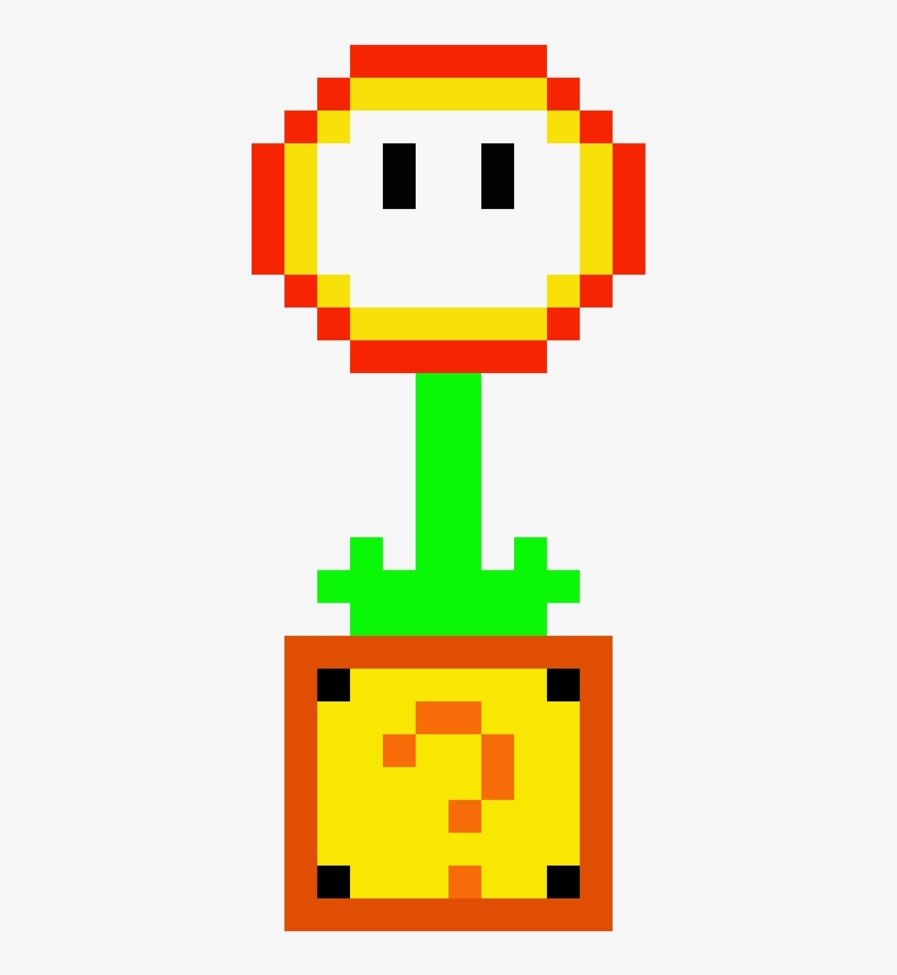 Fire Flower - 8 Bit Coin Png, transparent png download