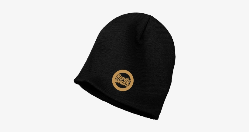 Nerdy Gangsta ™ Embroidered Beanie Hat 0 Shares - Wool, transparent png download