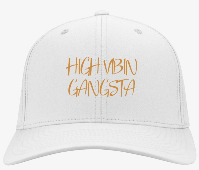 High Vibin Gangsta Twill Cap - Baseball Cap, transparent png download