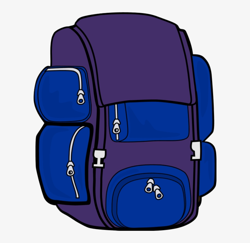 Png Image - Backpack Clip Art, transparent png download