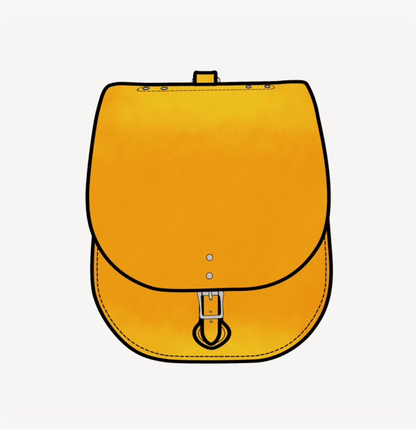 Backpack Clipart Transparent - Messenger Bag, transparent png download