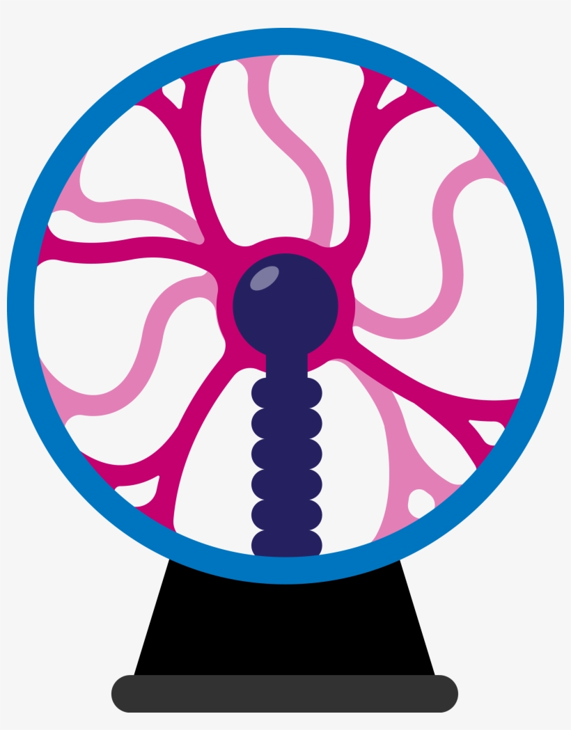 Plasma Ball - Plasma Ball Vector, transparent png download