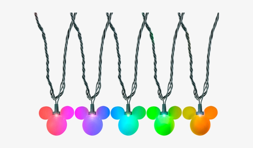 Mickey Mouse Rainbow Waveâ„¢ Led Light String - Mickey Mouse, transparent png download