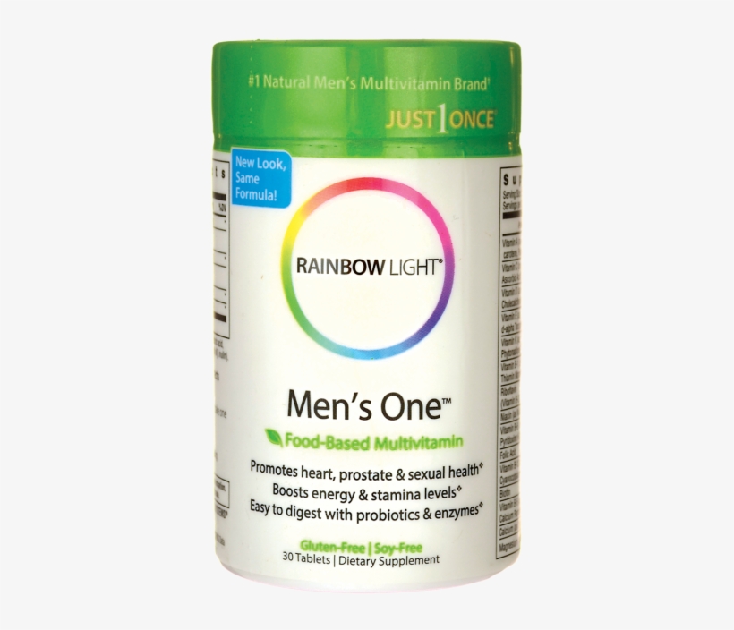 Rainbow Light Mens One Food Based Multivitamin 30 Tabs - Gymnastic Rings For Full Body Strength And Crossfit, transparent png download