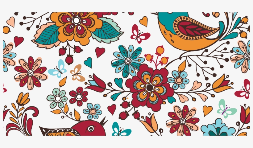 Description - Cork Fabric Wristlet Clutch With Bird Print, transparent png download