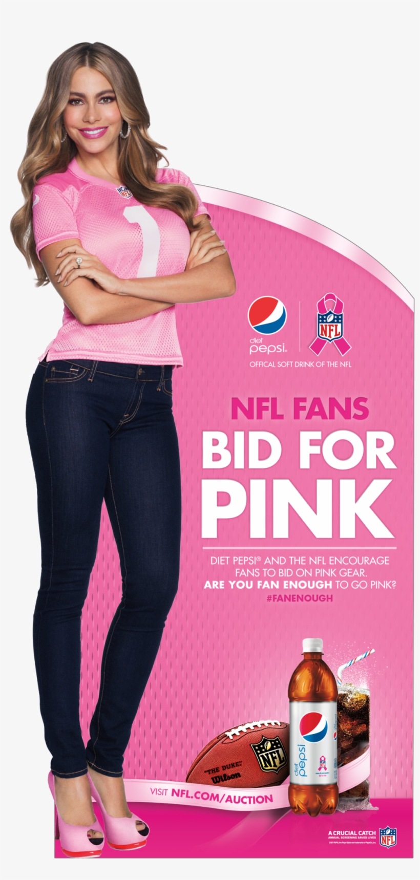 Dp Bc Casestacker New - Nfl Fans Bid For Pink Pepsi, transparent png download