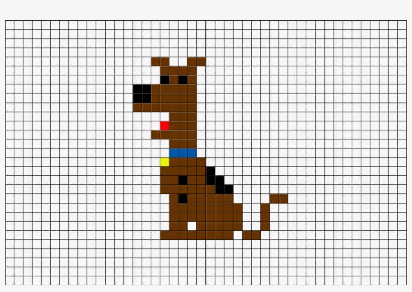 Cuadrícula De Scooby Doo - Han Solo Pixel Art, transparent png download