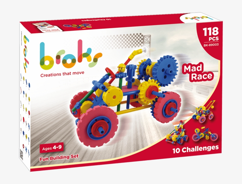 Broks - Mad Race: New & Fun Construction Set, transparent png download
