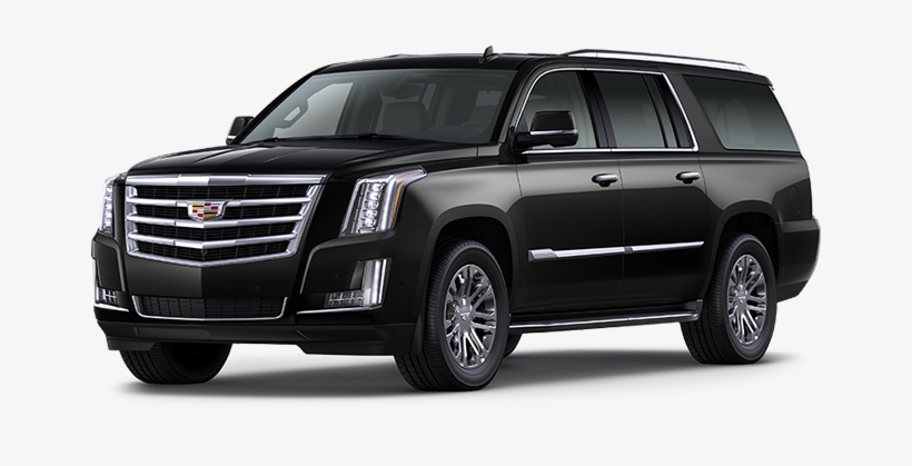2018 Cadillac Escalade Esv 4wd Luxury - Black Cadillac Escalade 2018, transparent png download