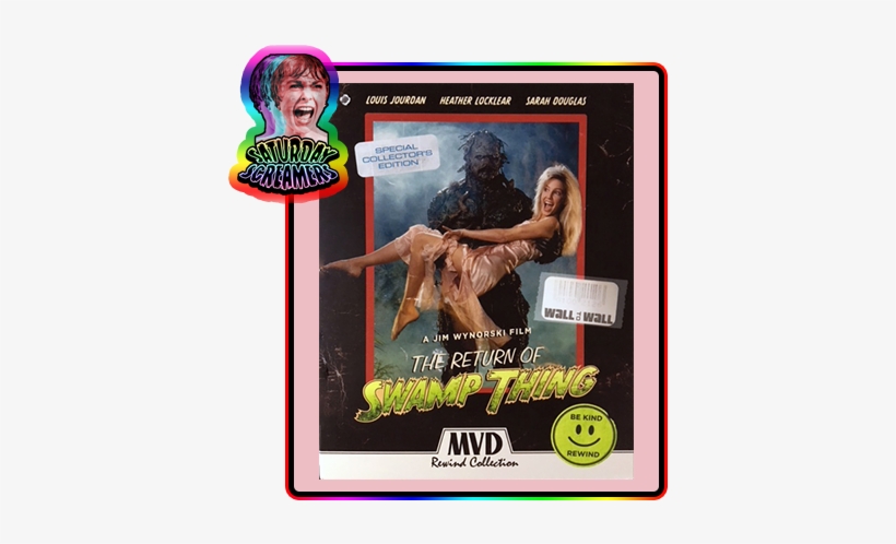 The Return Of Swamp Thing 2-disc Extras - Return Of Swamp Thing Mvd, transparent png download