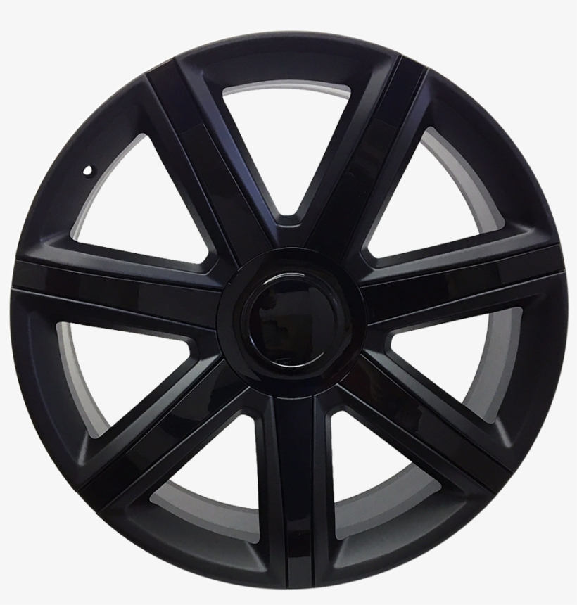 5 Cadillac Escalade Style, Matte Black With Gloss Black - Copricerchi 15 Fiat Tipo, transparent png download