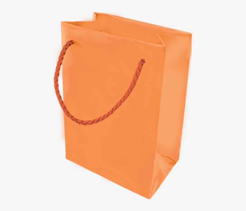 Picture Of Initi Gift Bag - Orange Gift Bags, transparent png download