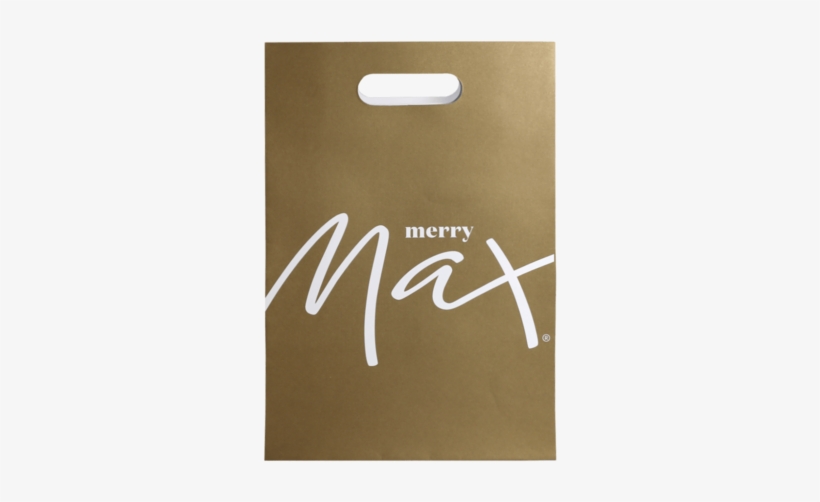 Kraft Paper Gift Bag With Die Cut Handles - Kraft Paper Gift Bags, transparent png download