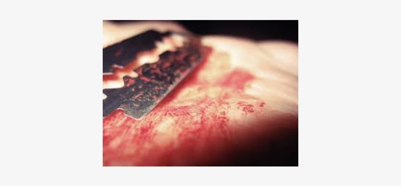 Boy Cutting His Hand With Blade, transparent png download