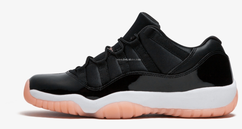In Shape Air Jordan 11 Retro Low Gg - Jordan 11 Retro Low Bleached Coral Girls', transparent png download