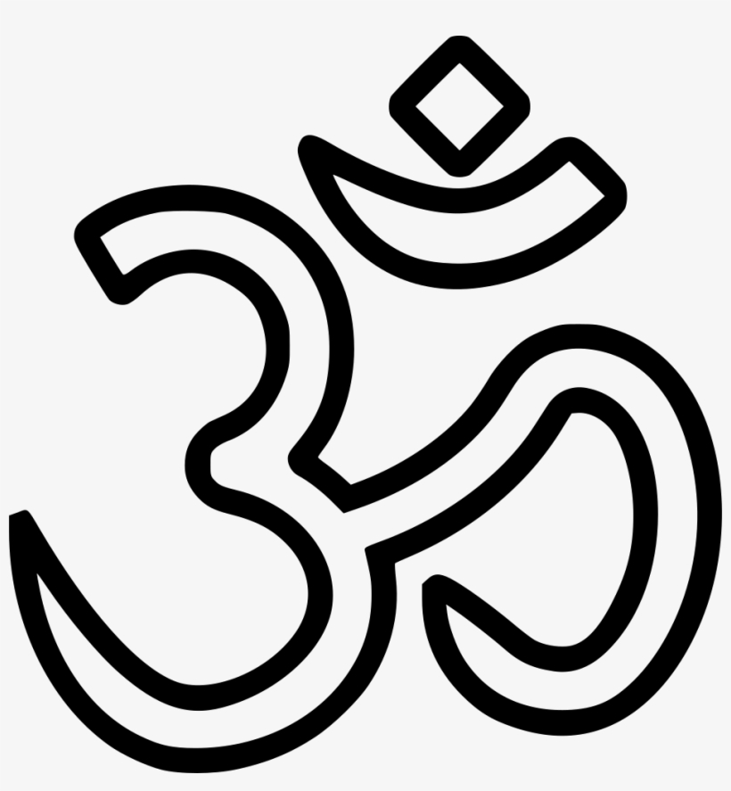 Hinduism Comments - Signo Hinduismo Para Pintar, transparent png download
