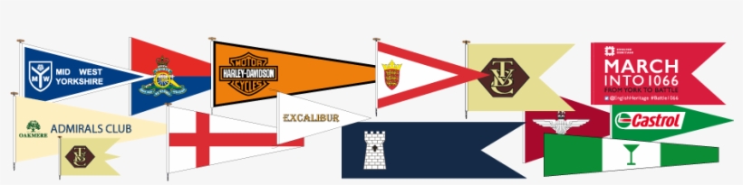 Custom Pennants Header - Header, transparent png download