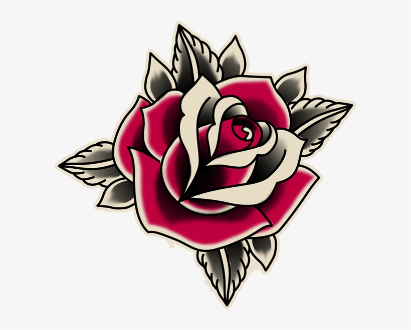 Inkbe Old School Stickers Messages Sticker-0 - Old School Flower Png, transparent png download