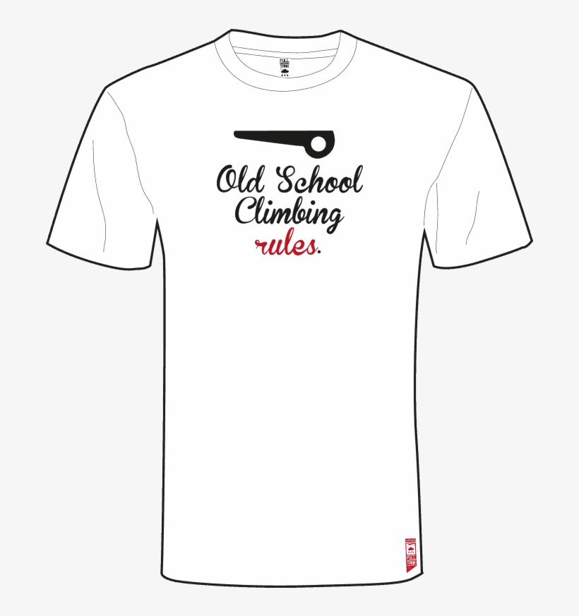 Old School Climbing Rules - Ono Sendai Shirt, transparent png download