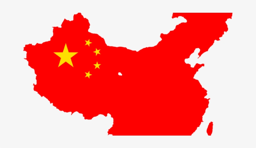 China Flag And Map, transparent png download