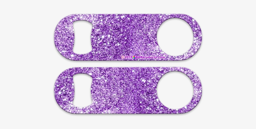 Purple Glitter Background 5" Medium Speed Opener, transparent png download