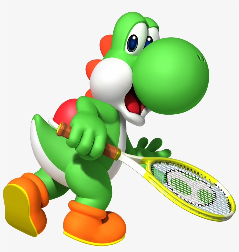 Mario Tennis Open - Mario Sports Mix Yoshi, transparent png download