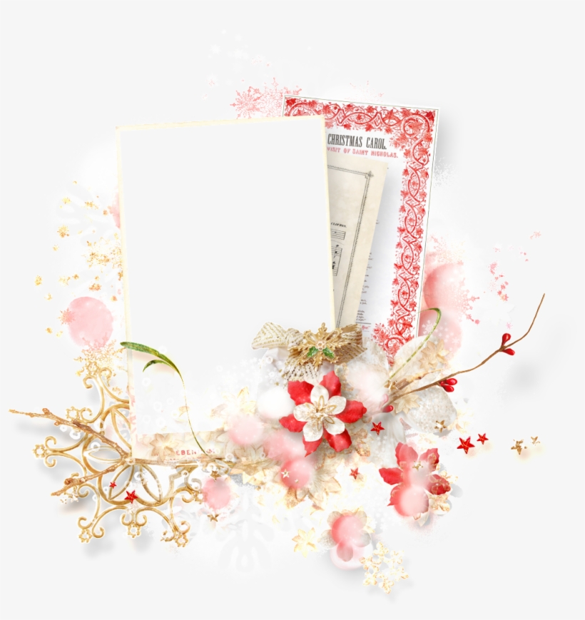 This Graphics Is Flower Border About Border - Birthday Album Design Png, transparent png download