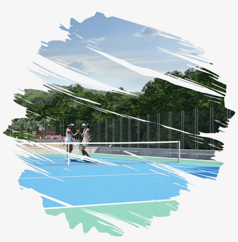 Tennis Court - Hotel, transparent png download