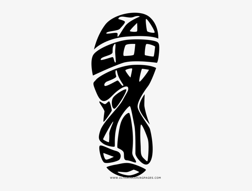 Tênis De Corrida Desenho Para Colorir - History, transparent png download