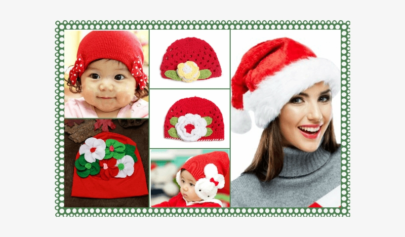 Christmas Party Santa Cap And Hat - Happy New Year 2019 Photo Frame Hd, transparent png download