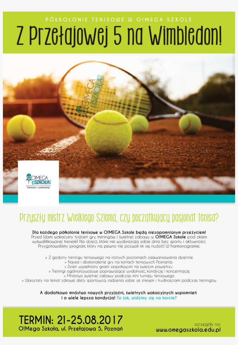 Plakat Tenis - Tennis Clay, transparent png download