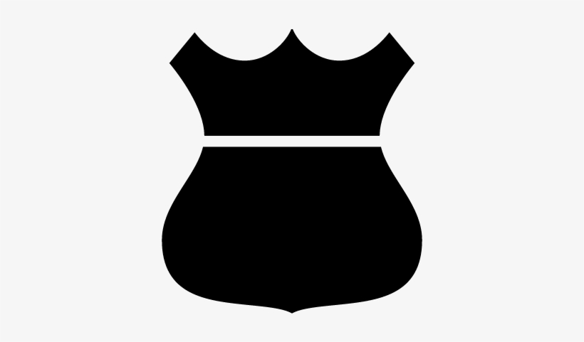 Shield Shape With A Crown Vector - Shape, transparent png download