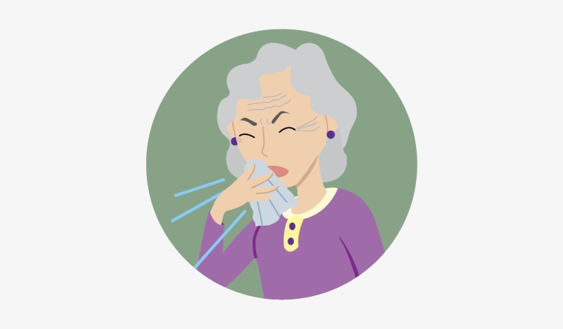 Coughing Cartoon Png - Cough Cartoon Png, transparent png download
