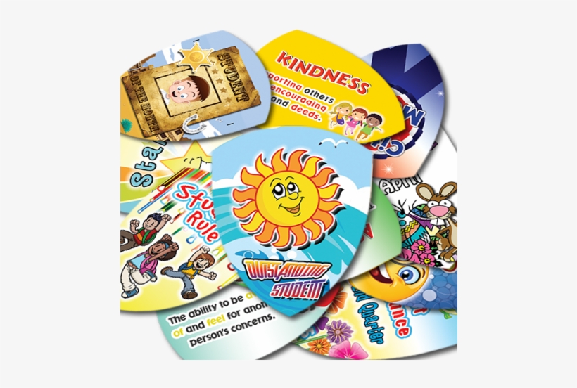 Stock Shield Shape Tags - Sun And Rainbow, transparent png download