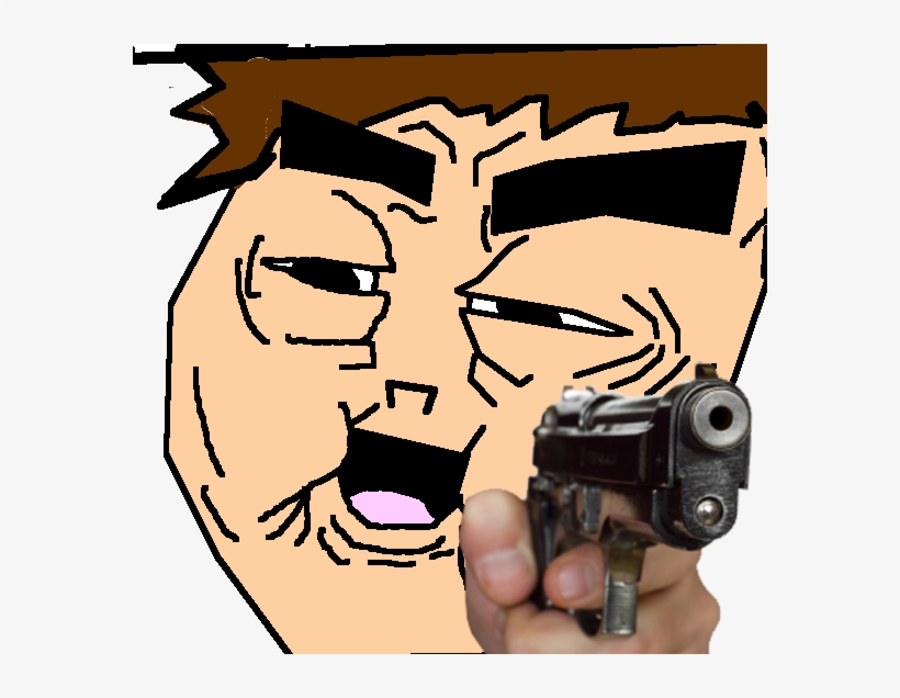 Lurk What Gun - Trigger Fingers Shower Curtain, transparent png download