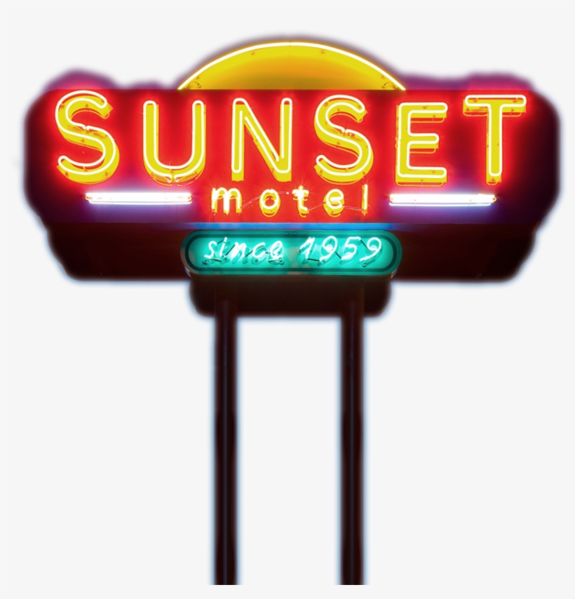 Motel Sign Transparent, transparent png download