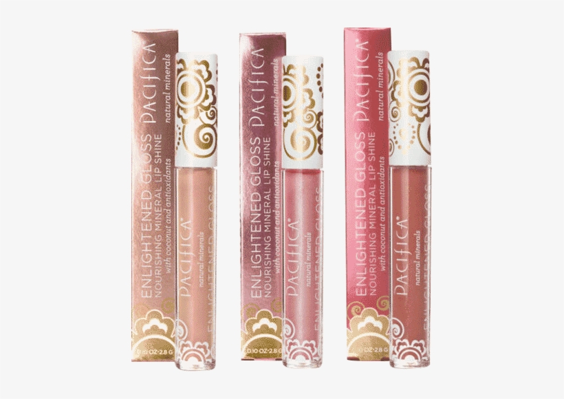 Snow And Shine Lip Gloss Set Collection - Pacifica Enlightened Lip Gloss, Opal - 0.1 Oz, transparent png download