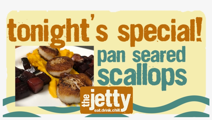 Pan Seared Sea Scallops With Butternut Squash - Pastry, transparent png download