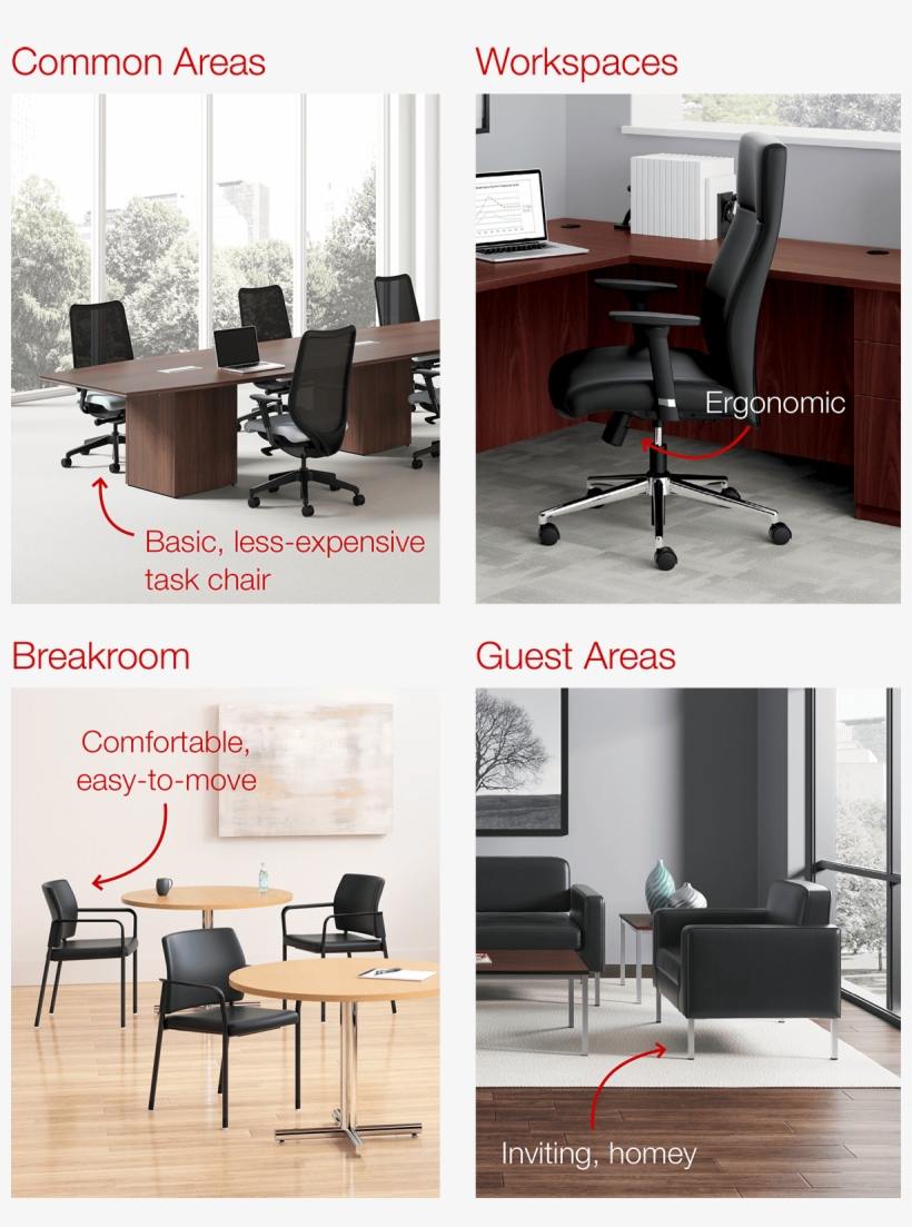 What To Look For In An Office Chair - Office Chair, transparent png download