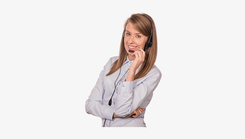 Call Center Services - Call Center Girl Png, transparent png download