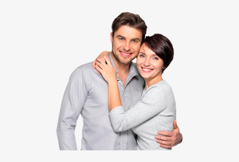 Pareja-png - Botox Men And Women, transparent png download