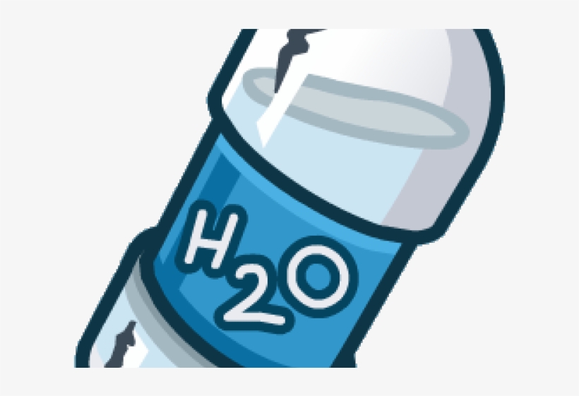 Water Bottle Clipart H20 - Water, transparent png download